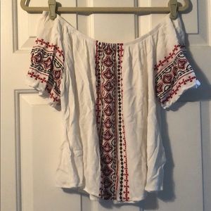 Altar’d State off the shoulder top!